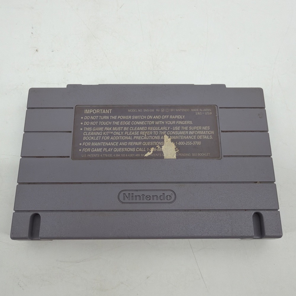 F-Zero SNES Super Nintendo Authentic Tested Working OEM Original Cartridge - Picture 4 of 4